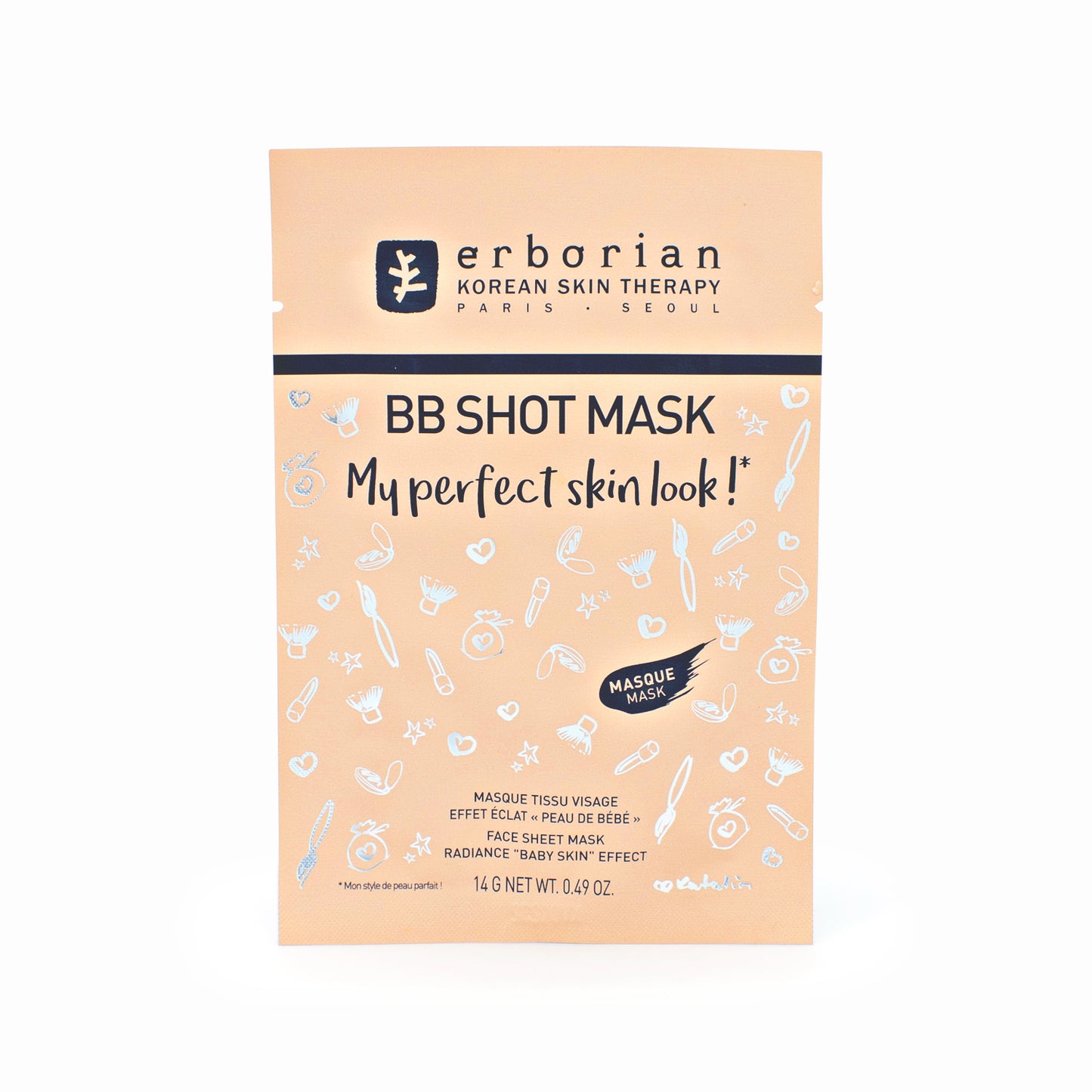 erborian BB Shot Mask x1 Face Sheet Mask - New