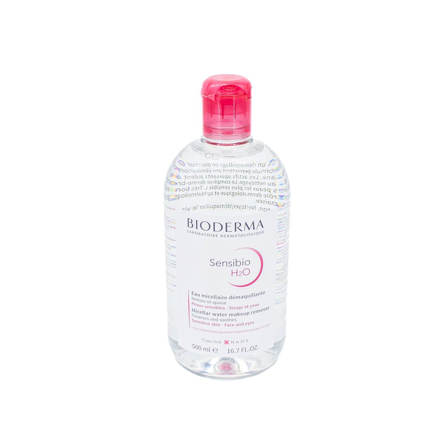 BIODERMA Sensisbio H2O Micellar Water Makeup Remover 16.7oz - Imperfect Container
