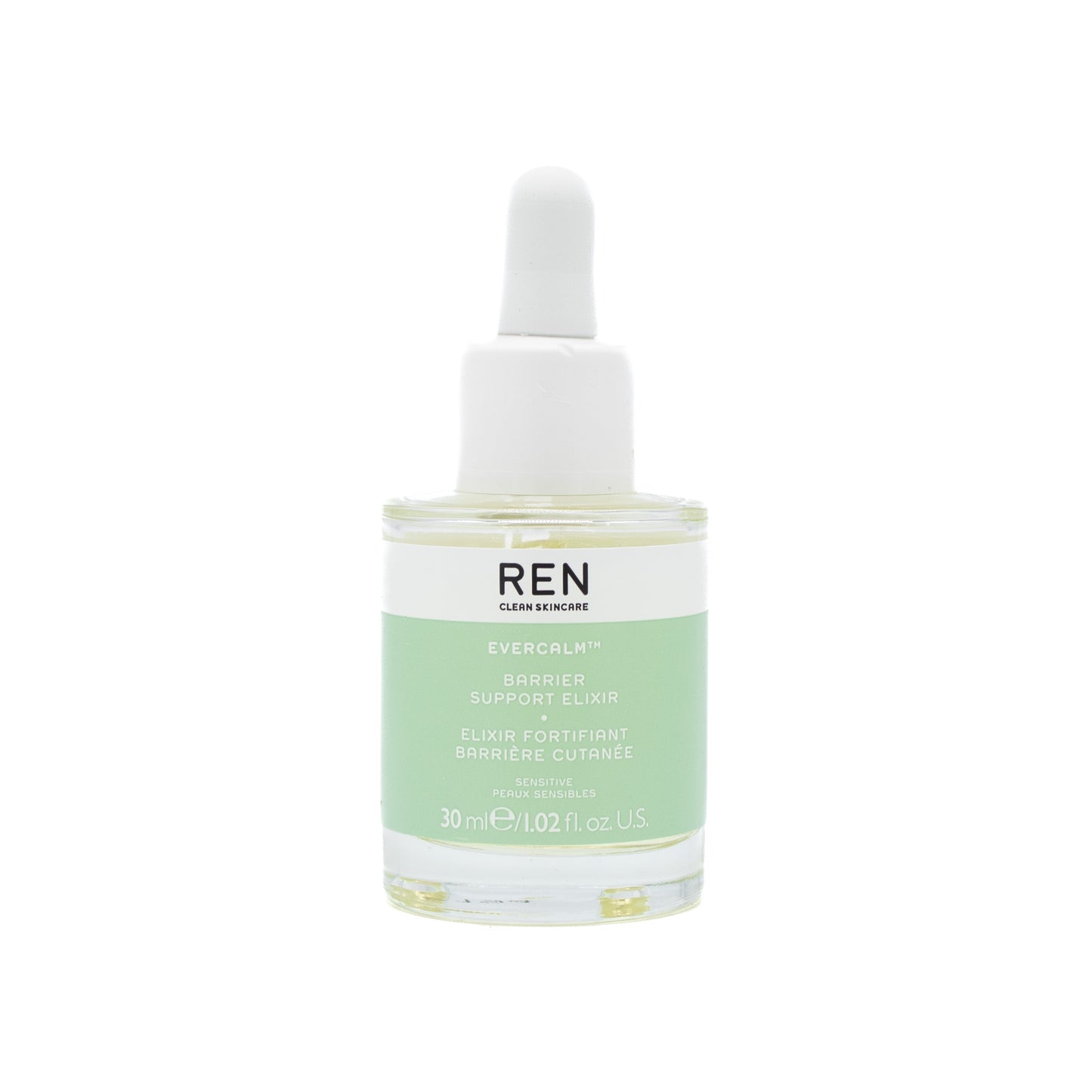 REN Skincare Evercalm Barrier Support Elixir 1.02oz - Small Amount Missing