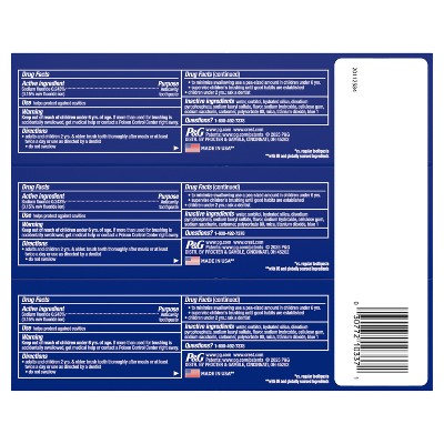 Crest 3D White Advanced Teeth Whitening Toothpaste Radiant Mint 3.3oz/3pk - Imperfect Box