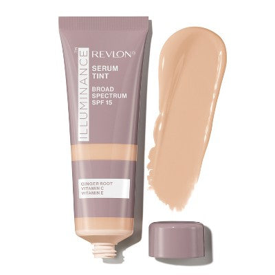 Revlon Illuminance Triple Hyaluronic Acid Tinted Serum 301 Cool Beige 0.94 fl oz - Imperfect Box