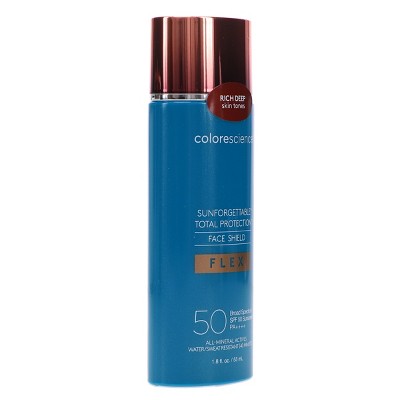Colorescience Sunforgettable Total Protection Face Shield Flex SPF 50 Rich Deep 1.8 oz - Imperfect Box