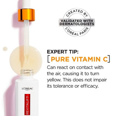 L'Oreal Paris Revitalift 12% Vitamin C + E + Salicylic Serum 1 fl oz - Imperfect Box
