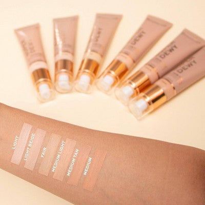 Makeup Revolution SuperDewy Tinted Moisturizer Light 1.85 fl oz - New