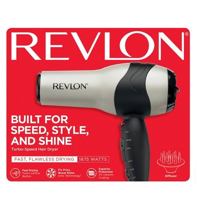 Revlon Perfect Heat Volumizing Turbo Hair Dryer 1875 Watt - Imperfect Box