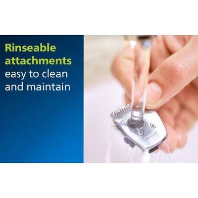 Philips Norelco Series 3000 Multigroom All-in-One Men's Rechargeable Electric Trimmer with 13 Attachments MG3740/40 - Imperfect Box