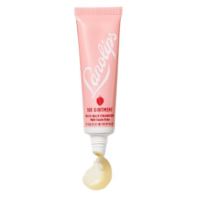 Lanolips Ultra Healing 101 Ointment Multi-Balm Strawberry 0.35oz - New