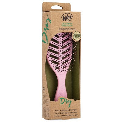 Wet Brush Go Green Speed Dry Hair Brush Pink - New