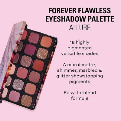 Makeup Revolution Forever Flawless Eyeshadow Palette Allure 0.54oz - Imperfect Box