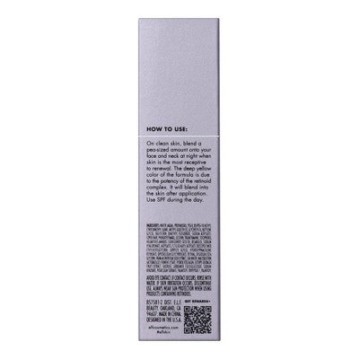 e.l.f. SKIN Youth Boosting Advanced Night Retinoid Serum Amber 1.0 fl oz - Imperfect Box