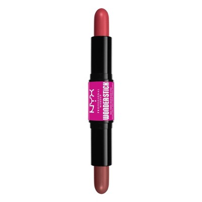 NYX Professional Makeup Wonder Stick Blush 03 Coral and Deep Peach 0.28oz - New
