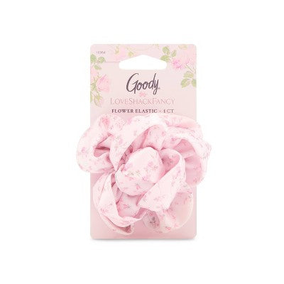 Goody x LoveShackFancy Flower Elastic English Ivy Pink - Imperfect Box