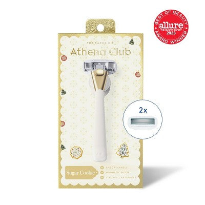 Athena Club 5-Blade Women's Sugar Cookie Razor Kit - New