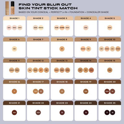 Milani Conceal + Perfect Blur Out Skin Tint 003 Light Neutral 0.28oz - New