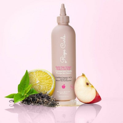Rizos Curls Apple Cider Vinegar Scalp & Hair Rinse 10 fl oz - New