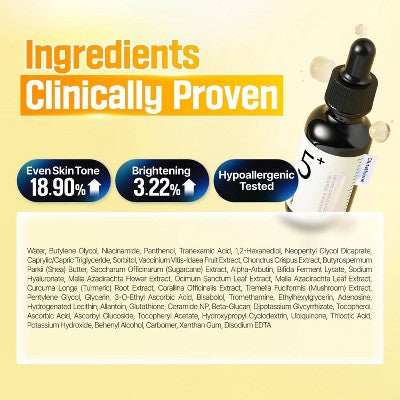 numbuzin No.5+ Glutathione Vitamin Concentrated Face Serum Travel Size 1.01 fl oz - Imperfect Box