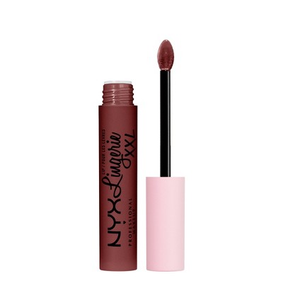 NYX Professional Makeup Lip Lingerie XXL Smooth Matte Liquid Lipstick 09 Deep Mesh 0.13 fl oz - New