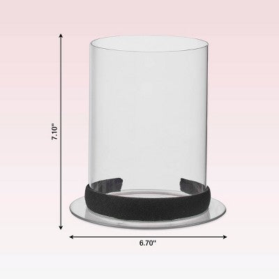 scünci Headband and Hair Accessories Organizer with Bonus Headband Clear 2pcs - New