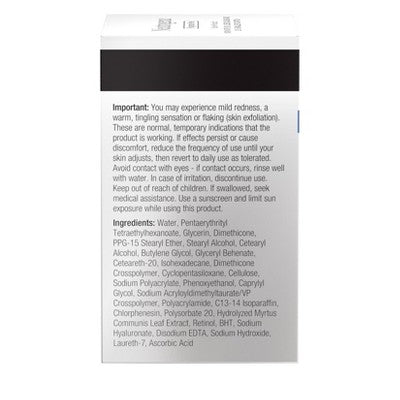 Neutrogena Rapid Wrinkle Repair Retinol Face Moisturizer Cream with Hyaluronic Acid 1.7oz - Imperfect Box