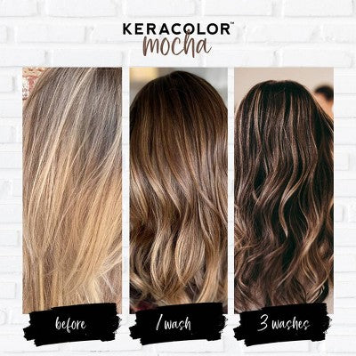 Keracolor Color + Clenditioner Temporary Hair Color Mocha 12 fl oz - New