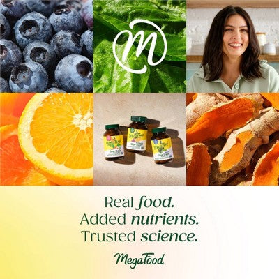 MegaFood Turmeric Supplement 60ct - New