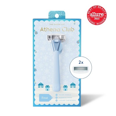 Athena Club 5-Blade Women's Frost Razor Kit - New