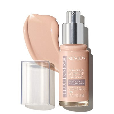 Revlon Illuminance Skin-Caring Foundation Light Ivory 1 fl oz - New
