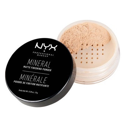 NYX Professional Makeup Mineral Matte Finishing Loose Powder Light Medium 0.28oz - New