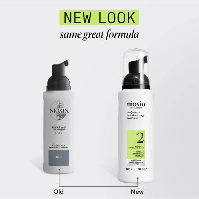 Nioxin System 2 Hair Treatment 3.3 fl oz - New