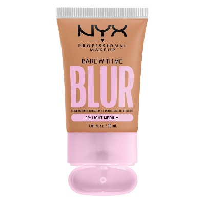 NYX Professional Makeup Bare With Me Blur 09 Light Medium 1.01 fl oz - Imperfect Container