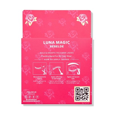 LUNA MAGIC Rebelde Lashes 4pc - Imperfect Box