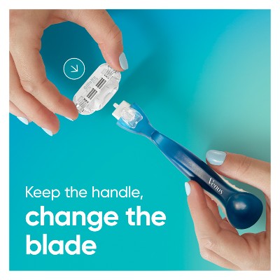 Venus Smooth Value Pack Razor Handle + 6 Blade Refills - Imperfect Box