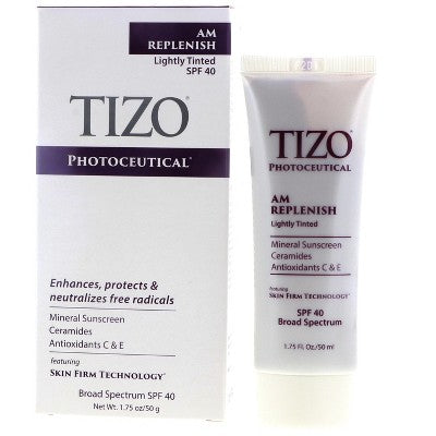TIZO Photoceutical AM Replenish Lightly Tinted 1.75 oz - Imperfect Box