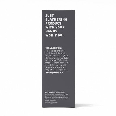 Bevel Men's Shave Brush System Shaving
