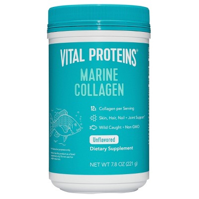 Vital Proteins Marine Collagen Dietary Supplement 7.8oz - Imperfect Container