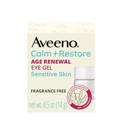 Aveeno Calm + Restore Age Renewal Under Eye Cream 0.5 oz - Imperfect Box