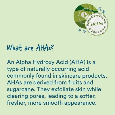 Clean Age Cedar & Sea Salt AHA Deodorant + Body Spray for Teens 4 fl oz - New