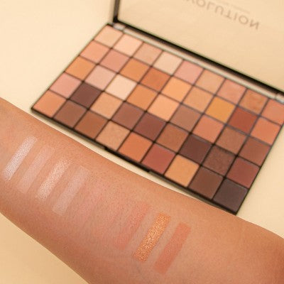 Makeup Revolution Maxi Reloaded Eyeshadow Palette Ultimate Nudes 0.27oz - Imperfect Container