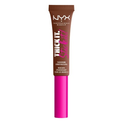 NYX Professional Makeup Thick It Stick It Brow Gel Mascara Rich Auburn 0.23 fl oz - New