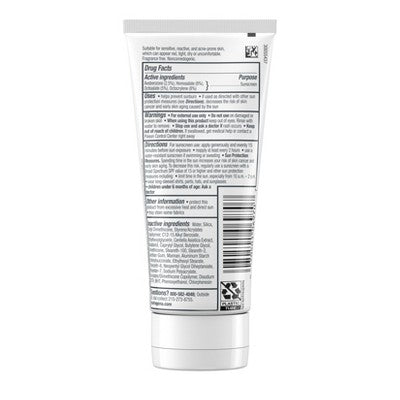 Neutrogena Ultra Gentle Daily Face Moisturizer SPF 30 3.4fl oz - New