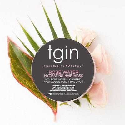 TGIN Rose Water Deep Conditioner 12oz - Imperfect Container