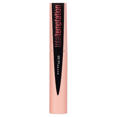 Maybelline Total Temptation Washable Mascara Blackest Black 0.27 fl oz - New