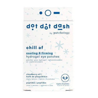 Dot Dot Dash Cooling & Firming Hydrogel Eye Patches Set 4ct - New