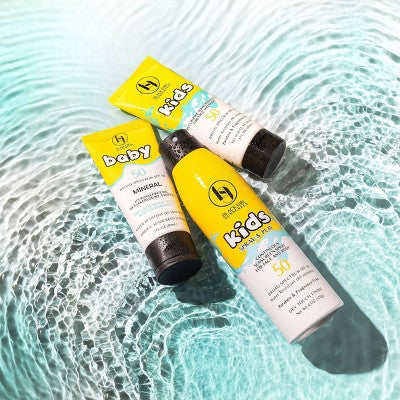Black Girl Sunscreen Baby Mineral Lotion Broad Spectrum SPF 50 3 fl oz - Imperfect Container