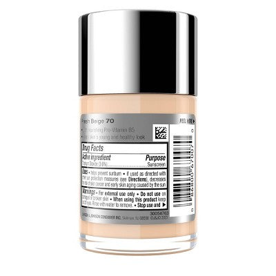 Neutrogena Healthy Skin Liquid Makeup Foundation 70 Fresh Beige - Imperfect Container