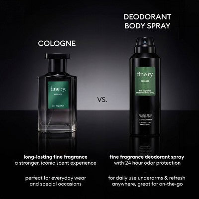 fine'ry. Men's Deodorant Spray Alleged 4oz - Imperfect Container