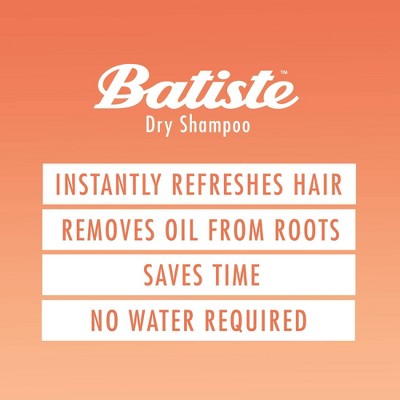 Batiste Dark Brown Dry Shampoo 5.71oz - Imperfect Container