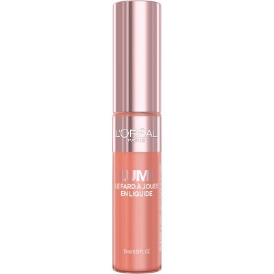 L'Oreal Paris True Match Lumi Le Liquid Blush for Cheeks Dewy Worth It 0.33 fl oz - Imperfect Container