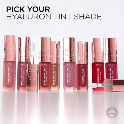 L'Oreal Paris Paradise Hyaluron Tint Lip Stain Serum 680 Nude Espresso 0.16 fl oz - Imperfect Container