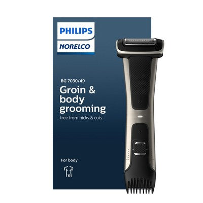 Philips Norelco Bodygroom Series 7000 Men's Rechargeable Electric Trimmer BG7030/49 - New